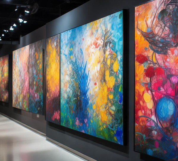 223年高平数字油画展，数字与艺术的完美融合